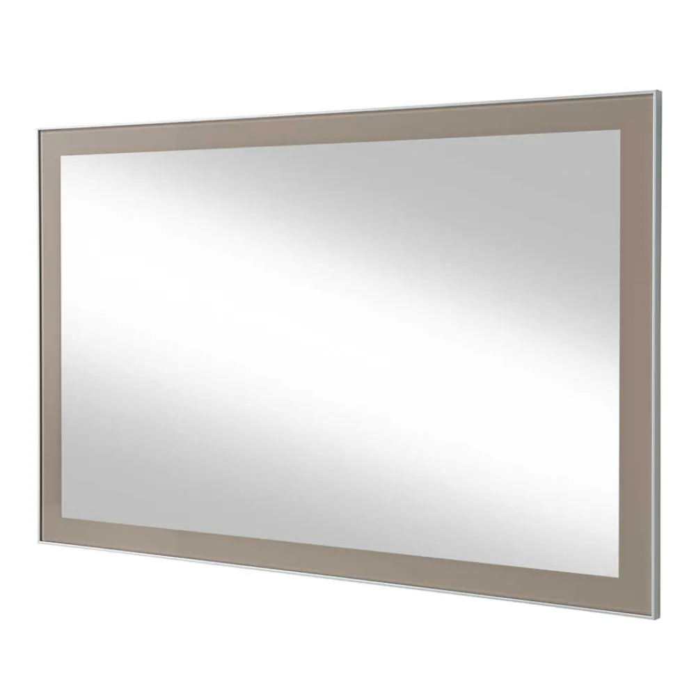 Wohnen Graue Möbel|Glasmöbel*Dielenspiegel Srocca in Taupe