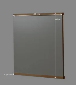 Wohnen Spiegel|Flurspiegel*Dielenspiegel Wislama aus Kernbuche Massivholz