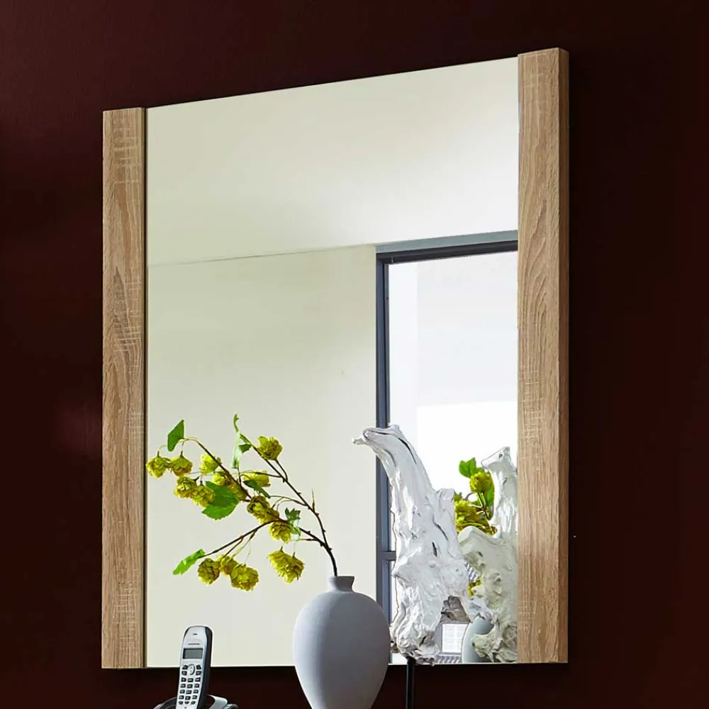 Wohnen Spiegel|Flurspiegel*Dielenspiegel Xesta in Sonoma Eiche