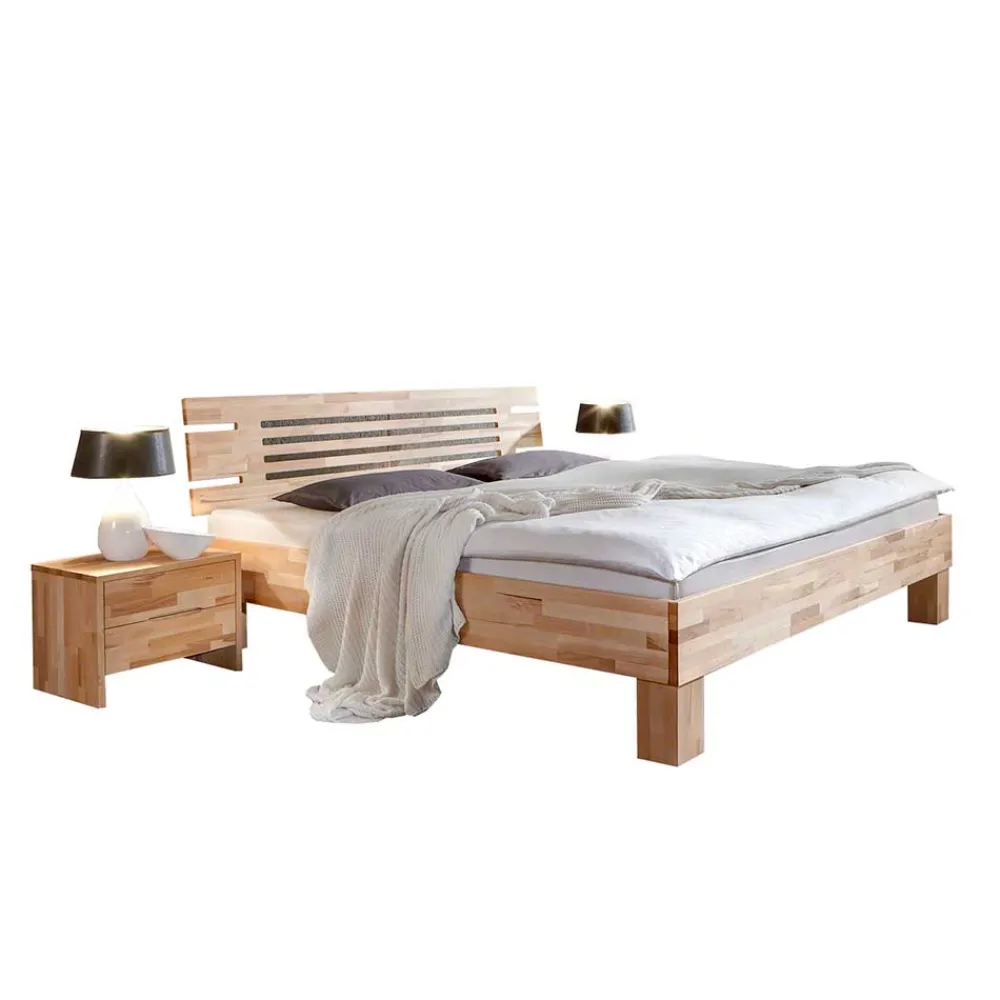 Wohnen Betten|Betten*Doppelbett Kombi Zeremonia mit zwei Nachtkommoden (dreiteilig)