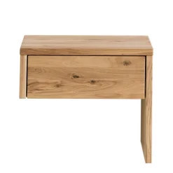 Wohnen Naturholzmöbel|Betten*Doppelbett mit Nachtkonsolen Set - Aryvano (dreiteilig)