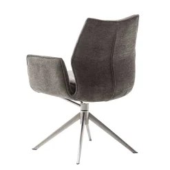 Wohnen Wohnzimmerstühle*Drehbare Armlehnenstühle mit Taschenfederkern - Obanya (2er Set)