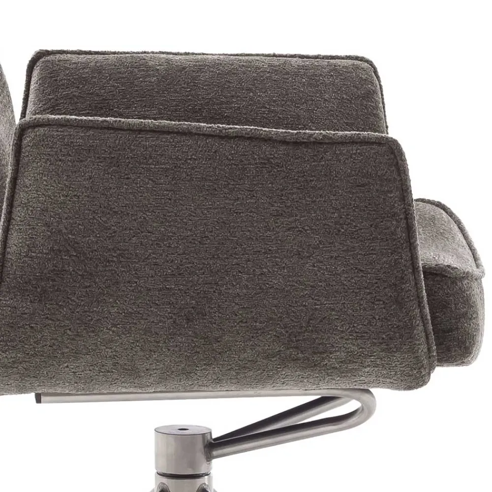 Wohnen Wohnzimmerstühle*Drehbare Armlehnenstühle mit Taschenfederkern - Obanya (2er Set)