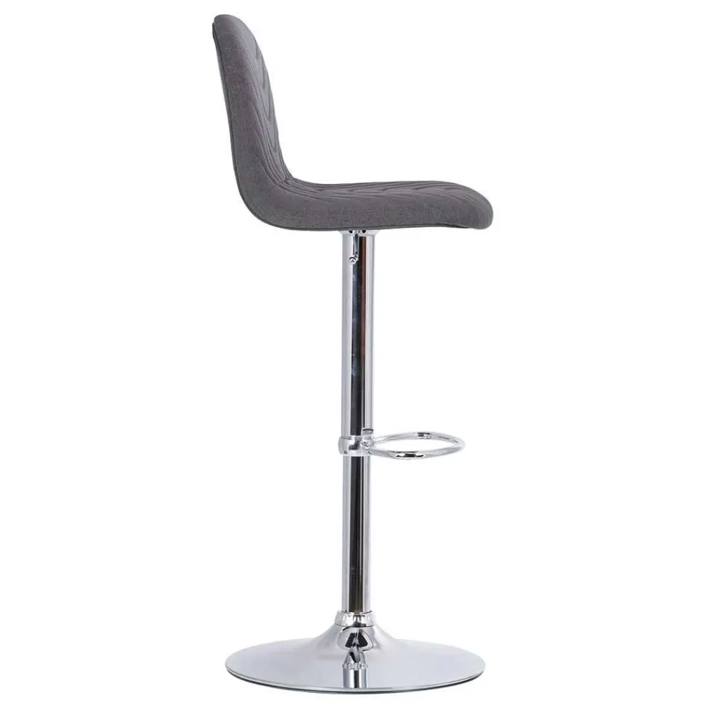 Wohnen Barhocker|Hocker*Drehbare Barstühle in Anthrazit - Typon (2er Set)