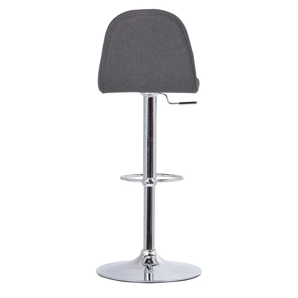 Wohnen Barhocker|Hocker*Drehbare Barstühle in Anthrazit - Typon (2er Set)