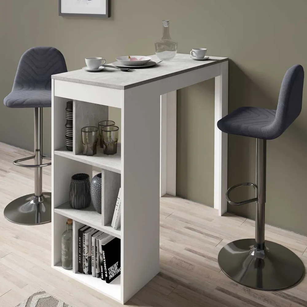 Wohnen Barhocker|Hocker*Drehbare Barstühle in Anthrazit - Typon (2er Set)