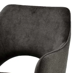 Wohnen Drehbare Esszimmerstühle mit Armlehnen - Bergen (2er Set)