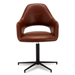 Wohnen Drehbarer Armlehnenstuhl für Esstisch - Numento (2er Set)