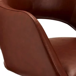 Wohnen Drehbarer Armlehnenstuhl für Esstisch - Numento (2er Set)