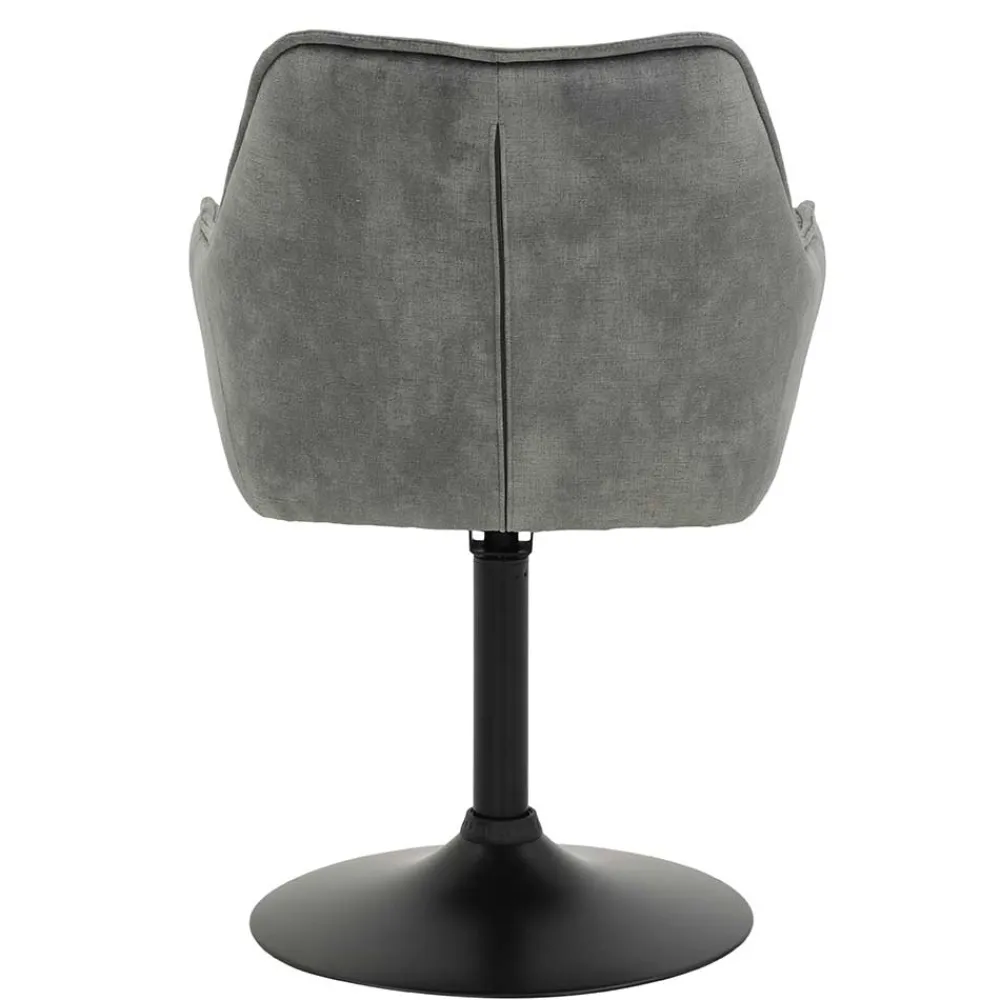 Wohnen Bürostühle*Drehbarer Armlehnenstuhl mit Tellerfuß - Odense (2er Set)