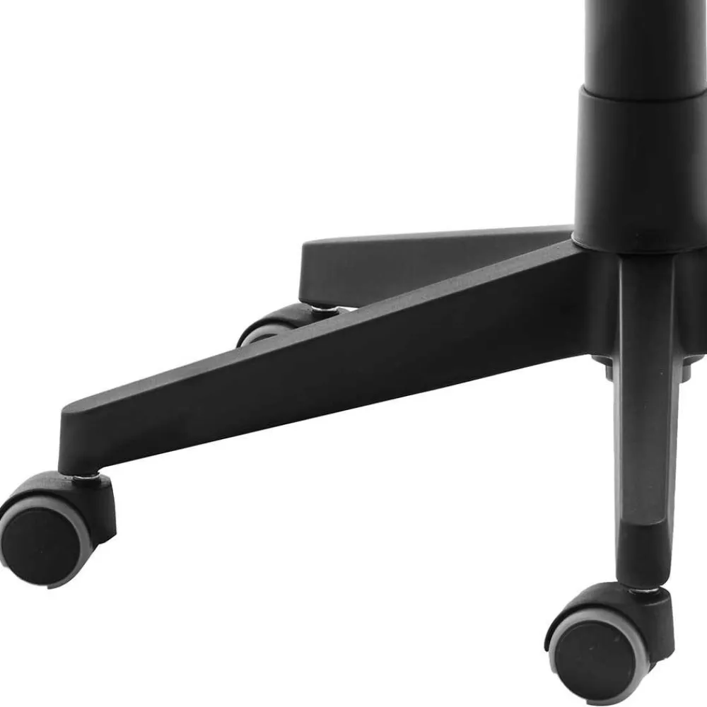 Wohnen Bürostühle*Drehbarer Bürohocker in Blau mit Schwarz - Vannos