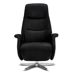 Wohnen Sessel & Hocker|Sessel*Drehbarer Fernsehsessel in Schwarz Microfaser - Jonata