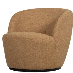 Wohnen Drehbarer Polstersessel in Currygelb meliert - Waltma