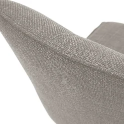 Wohnen Braune Möbel|Küchenstühle*Drehbarer Polsterstuhl in Hellbraun - Asticio (2er Set)