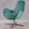Wohnen Sessel & Hocker|Stühle*Drehbarer Retro Loungesessel in Türkis - Vitablo