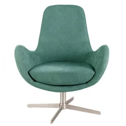 Wohnen Sessel & Hocker|Stühle*Drehbarer Retro Loungesessel in Türkis - Vitablo