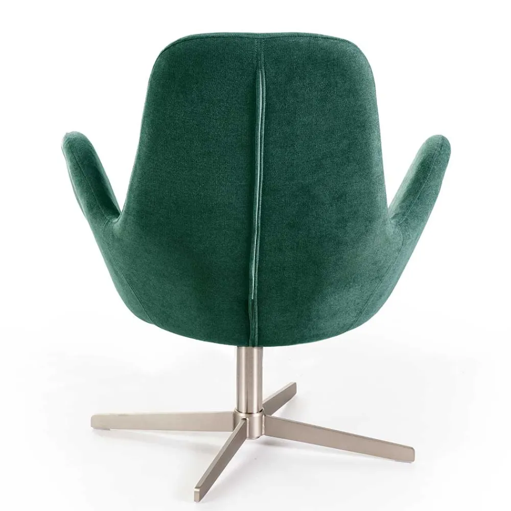 Wohnen Sessel & Hocker|Stühle*Drehbarer Retro Loungesessel in Türkis - Vitablo
