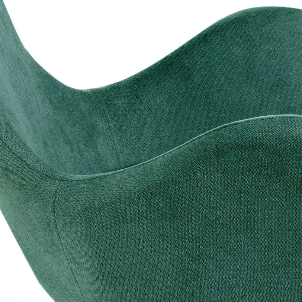 Wohnen Sessel & Hocker|Stühle*Drehbarer Retro Loungesessel in Türkis - Vitablo