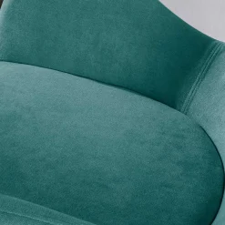 Wohnen Sessel & Hocker|Stühle*Drehbarer Retro Loungesessel in Türkis - Vitablo