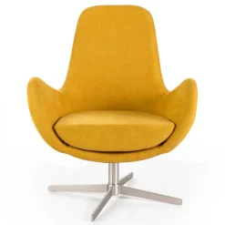 Wohnen Sessel & Hocker|Stühle*Drehbarer Retrosessel in Gelb - Phantom