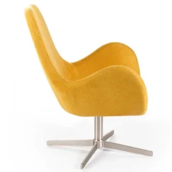 Wohnen Sessel & Hocker|Stühle*Drehbarer Retrosessel in Gelb - Phantom