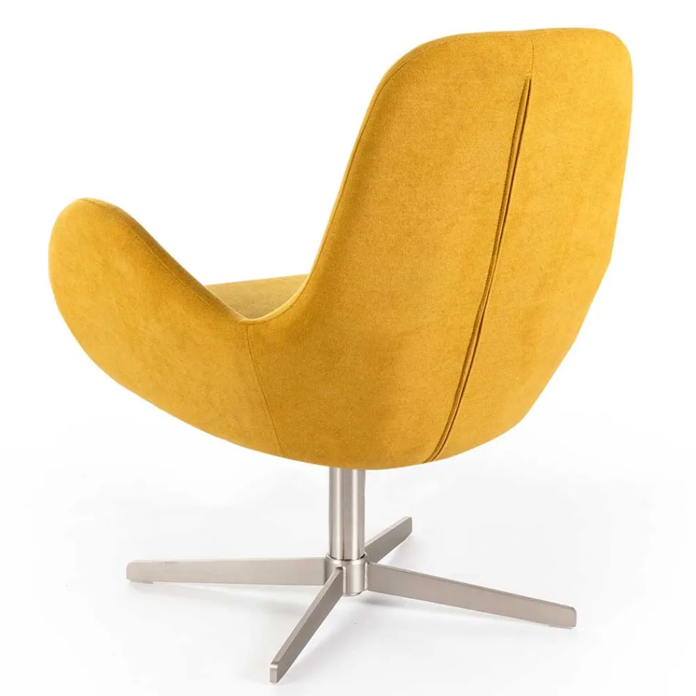 Wohnen Sessel & Hocker|Stühle*Drehbarer Retrosessel in Gelb - Phantom