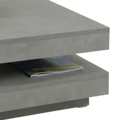 Wohnen Küchentische|Esszimmertische*Drehbarer Sofatisch in Beton Optik - California