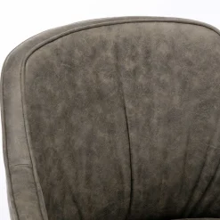 Wohnen Drehbarer Tischsessel in Braun - Adelaide