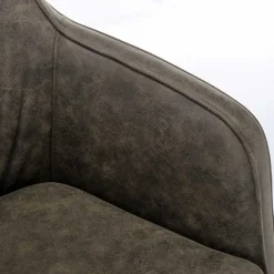 Wohnen Drehbarer Tischsessel in Braun - Adelaide