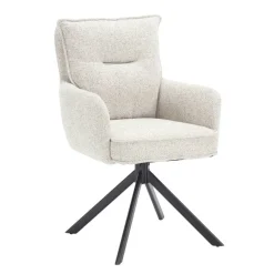 Wohnen Drehbarer Tischsessel mit Taschenfederkern - Lolang