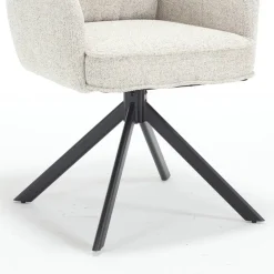 Wohnen Drehbarer Tischsessel mit Taschenfederkern - Lolang