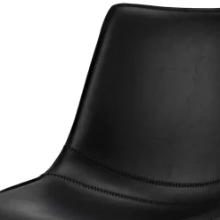 Wohnen Bürostühle*Drehbares Küchenstuhl-Set in Schwarz - Pravoria (2er Set)