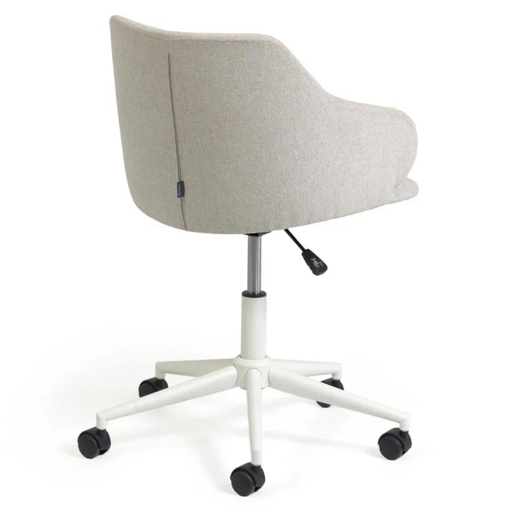 Wohnen Bürostühle*Drehstuhl in Hellgrau Strukturstoff - Spint
