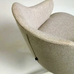 Wohnen Bürostühle*Drehstuhl in Hellgrau Strukturstoff - Spint