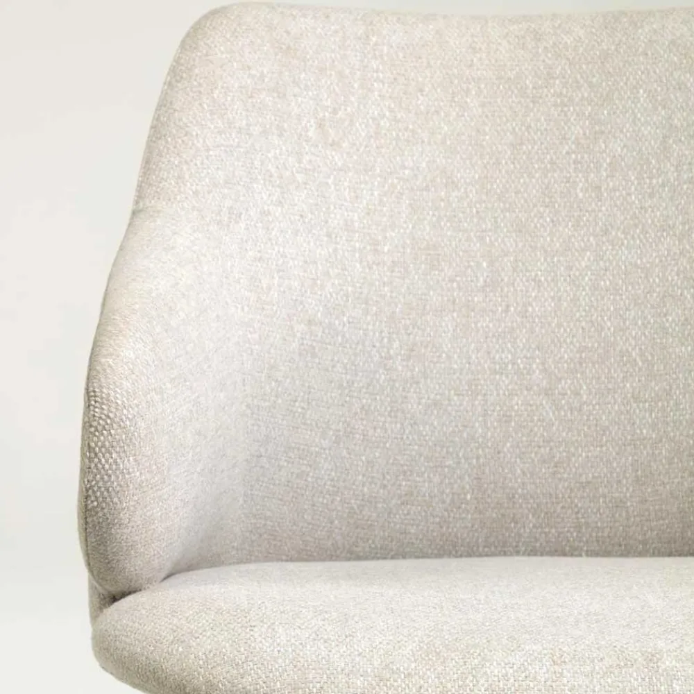 Wohnen Bürostühle*Drehstuhl in Hellgrau Strukturstoff - Spint