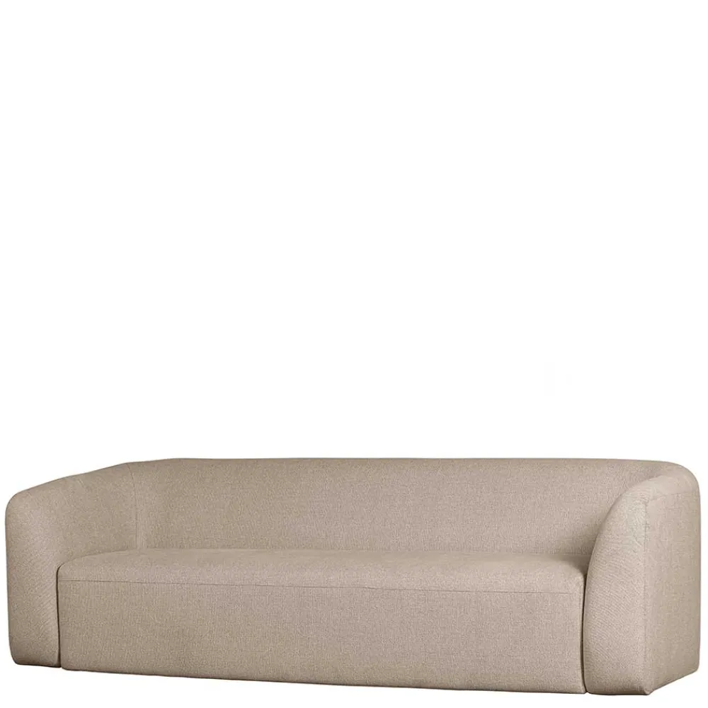 Wohnen Sofas|Sofa*Dreisitzer Couch aus Chenille in Beige - Chake