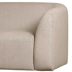 Wohnen Sofas|Sofa*Dreisitzer Couch aus Chenille in Beige - Chake