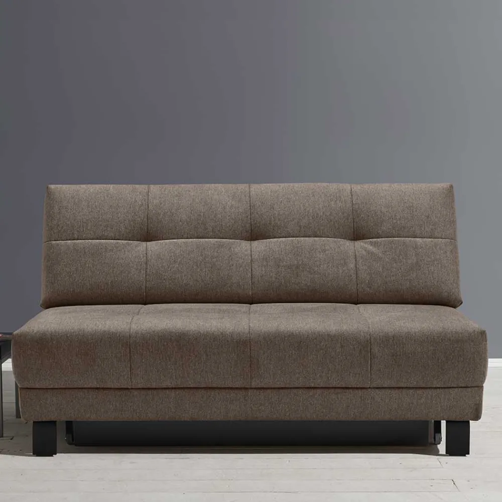 Wohnen Sofas|Sofa*Dunkelbraune Faltcouch mit Bettkasten - Cornello