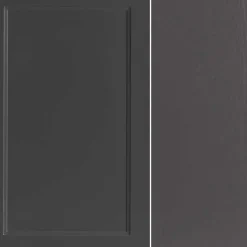 Wohnen Dunkelgraue Waschkonsole mit Einlassbecken - Novelya