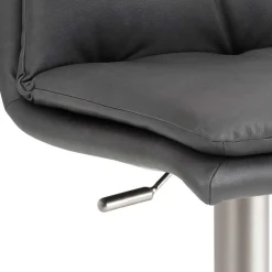 Wohnen Dunkelgrauer Tresenstuhl in modernem Design - Bultino