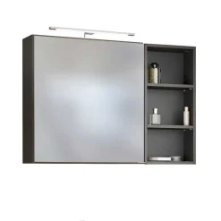 Wohnen Dunkelgrauer Waschplatz hängend - Estregos II (dreiteilig)