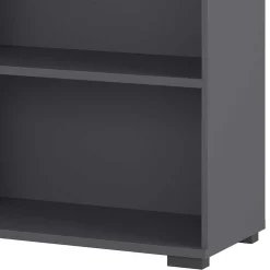 Wohnen Dunkelgraues 5 Fächer Aktenregal fürs Büro - Disgano