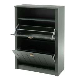 Wohnen Garderoben|Garderoben*Dunkelgrüne Flurmöbel Kombination - Niestov (vierteilig)