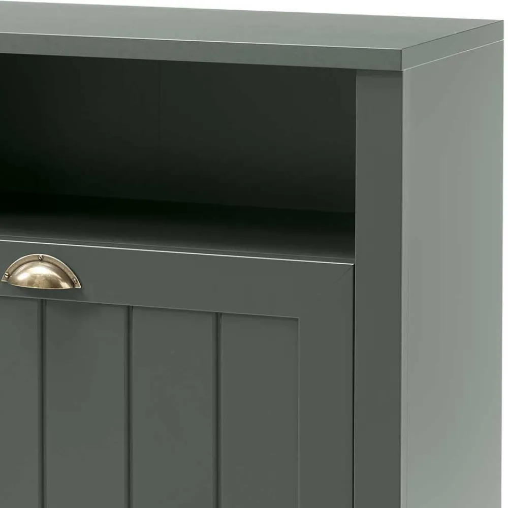 Wohnen Garderoben|Garderoben*Dunkelgrüne Flurmöbel Kombination - Niestov (vierteilig)