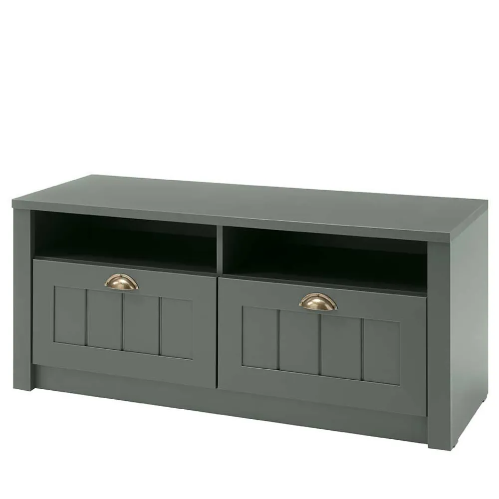 Wohnen Garderoben|Garderoben*Dunkelgrüne Flurmöbel Kombination - Niestov (vierteilig)