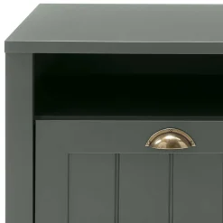 Wohnen Garderoben|Garderoben*Dunkelgrüne Flurmöbel Kombination - Niestov (vierteilig)