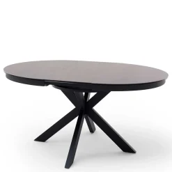 Wohnen Dunkler Esstisch mit Butterflyauszug - Exmonda