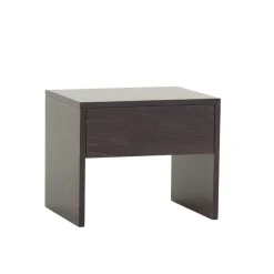 Wohnen Nachttische*Dunkler Nachtschrank Lidoral aus Buche Massivholz