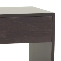 Wohnen Nachttische*Dunkler Nachtschrank Lidoral aus Buche Massivholz