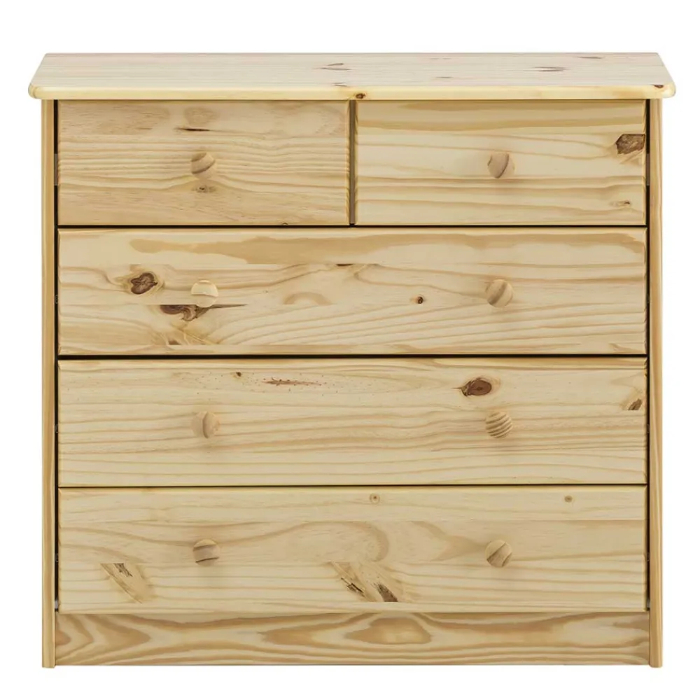 Wohnen Landhausmöbel|Küchenschränke*Echtholz Kommode aus Kiefer Massivholz - Eildon